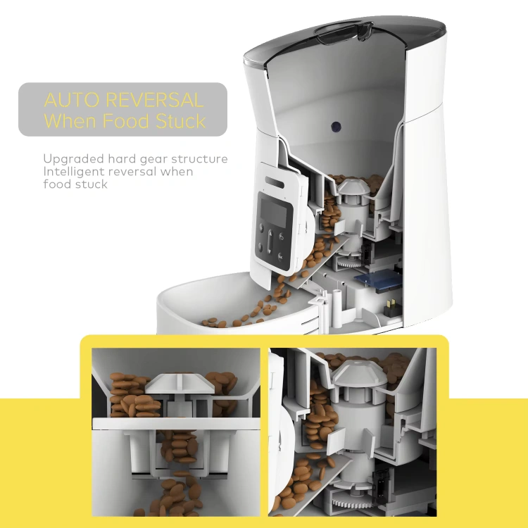 Petrust®️ PP002 Automatic Pet Feeder Detailed Image1 Petrust®️ PP002 Pet Feeder with LCD Screen