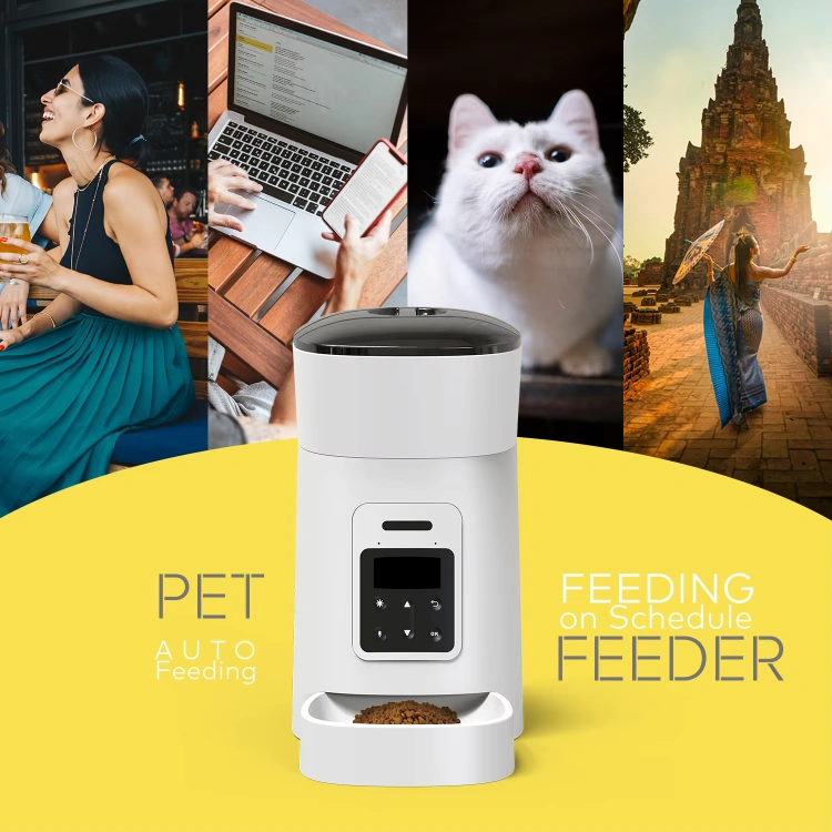 Petrust®️ PP002 Automatic Pet Feeder Detailed Image2 Petrust®️ PP002 Pet Feeder with LCD Screen