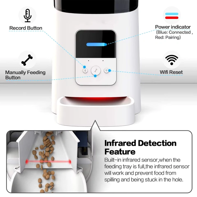 Petrust®️ PP005 WiFi Pet Feeder Detailed Image13 Petrust®️ PP005 Smart WiFi Pet Feeder