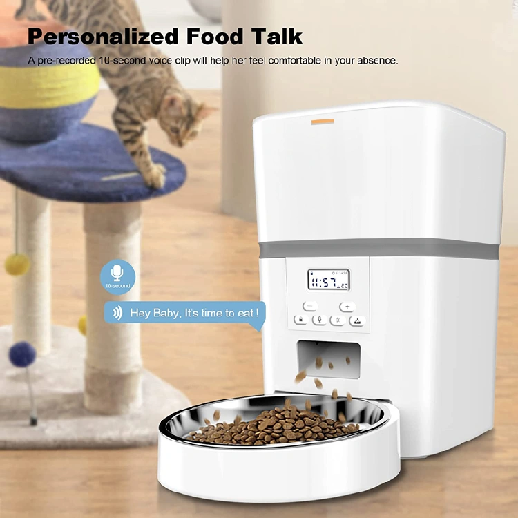 Petrust®️ QQ002 Automatic Pet Feeder Detailed Image10 Petrust®️ QQ002 Pet Feeder with LCD Display