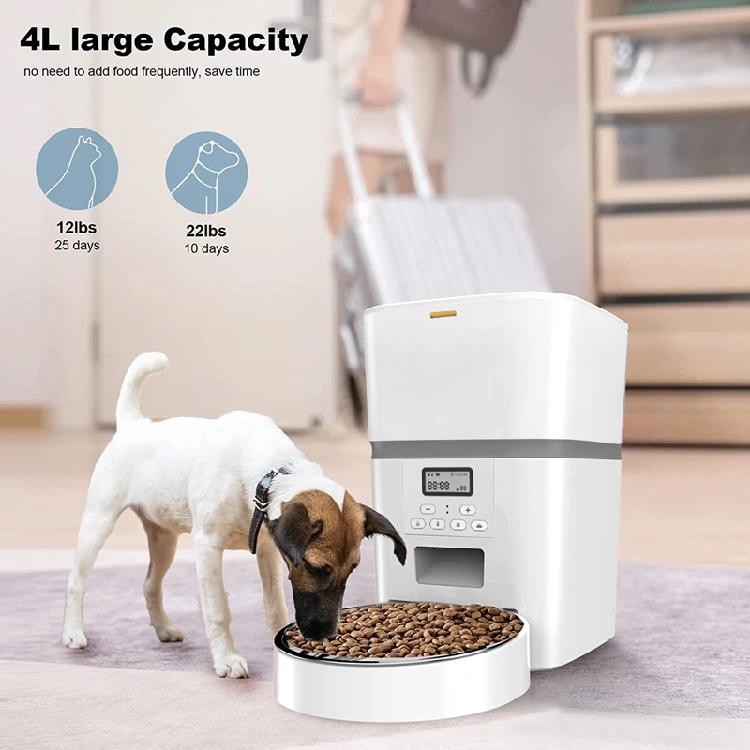 Petrust®️ QQ002 Automatic Pet Feeder Detailed Image2 Petrust®️ QQ002 Pet Feeder with LCD Display