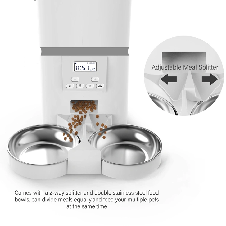 Petrust®️ QQ002 Automatic Pet Feeder Detailed Image9 Petrust®️ QQ002 Pet Feeder with LCD Display