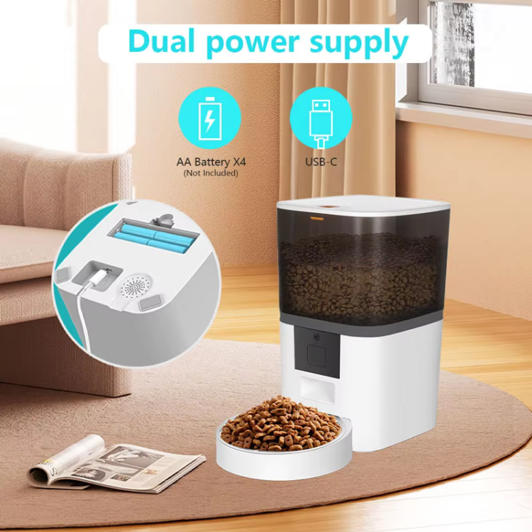 Petrust®️ QQ003 WiFi Pet Feeder Detailed Image4 Petrust®️ QQ003 Smart WiFi Pet Feeder