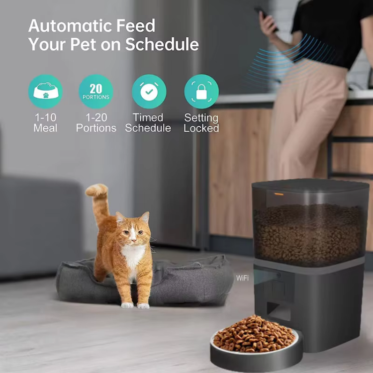 Petrust®️ QQ003 WiFi Pet Feeder Detailed Image8 Petrust®️ QQ003 Smart WiFi Pet Feeder