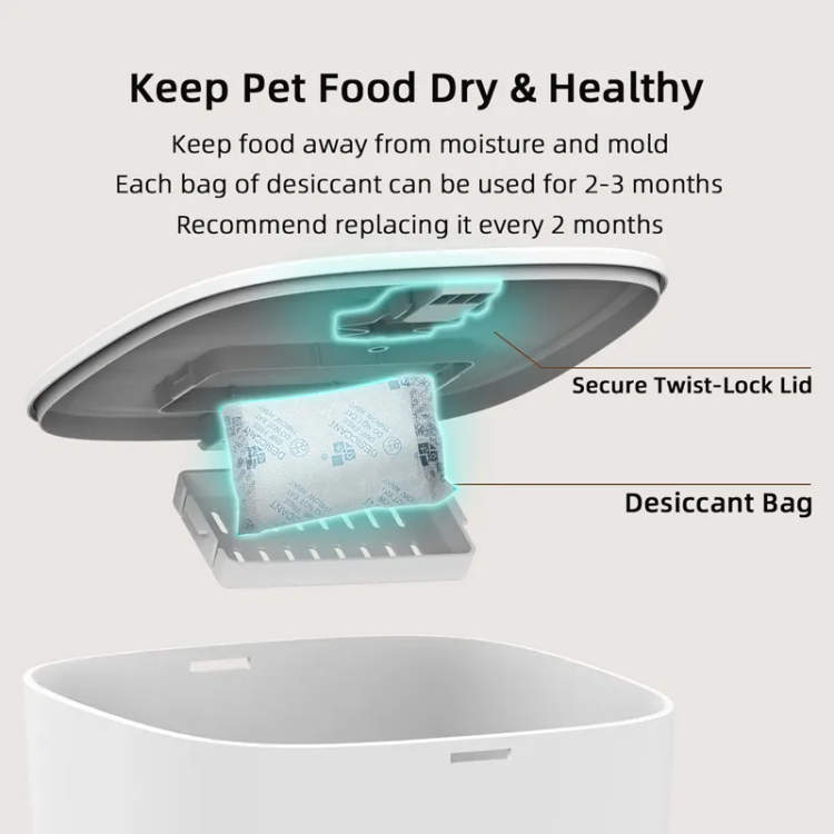 Petrust®️ QQ003 WiFi Pet Feeder Detailed Image9 Petrust®️ QQ003 Smart WiFi Pet Feeder