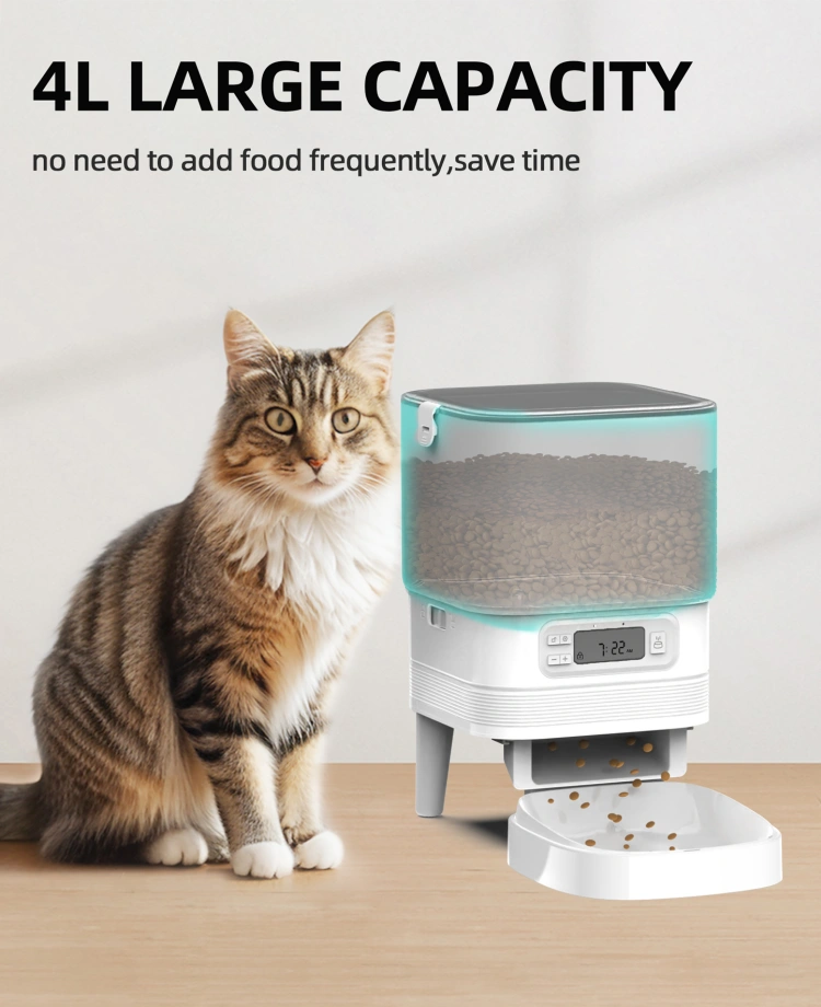 Petrust®️ PF11 Automatic Pet Feeder Detailed Image1 Petrust®️ PF11 Pet Feeder with LCD Display