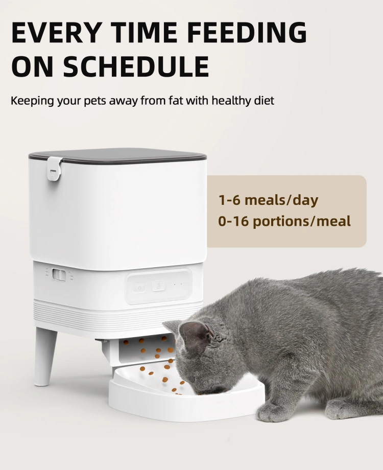 Petrust®️ PF13 WiFi Pet Feeder Detailed Image3 Petrust®️ PF13 Smart Wifi Pet Feeder