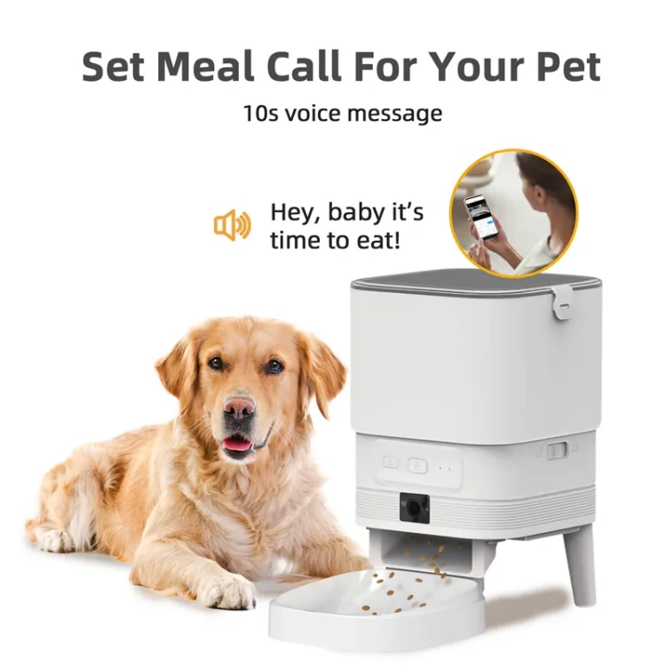 Petrust®️ PF15 480P Camera WiFi Pet Feeder Detailed Image3 Petrust®️ PF15 Wifi Pet Feeder with Camera