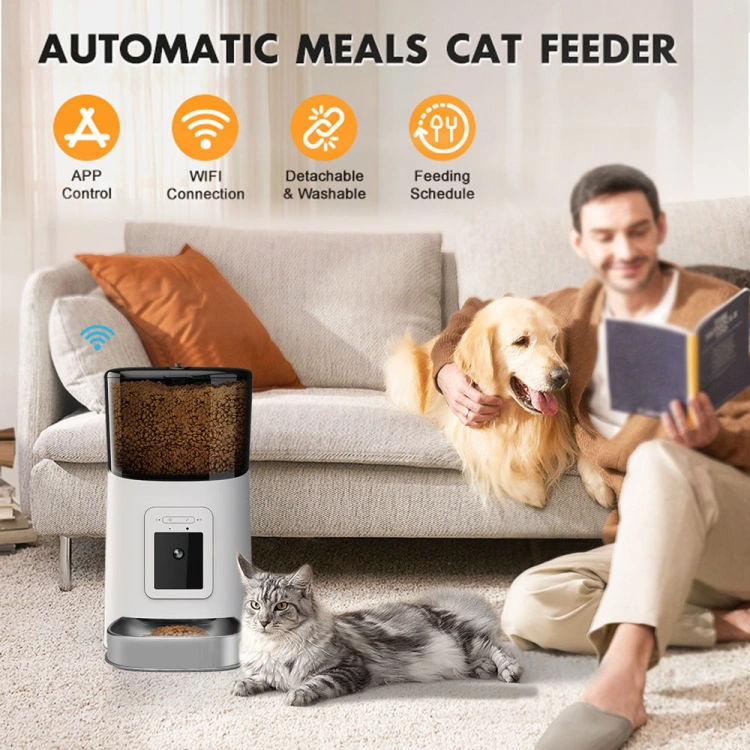 Petrust®️ PP003 1080P Camera WiFi Pet Feeder Detailed Image2 Petrust®️ PP003 WiFi Pet Feeder with Camera