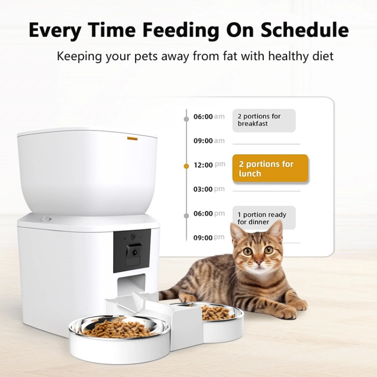 Petrust®️ QQ029 1080P Camera WiFi Pet Feeder Detailed Image2 Petrust®️ QQ029 Wifi Pet Feeder with Camera