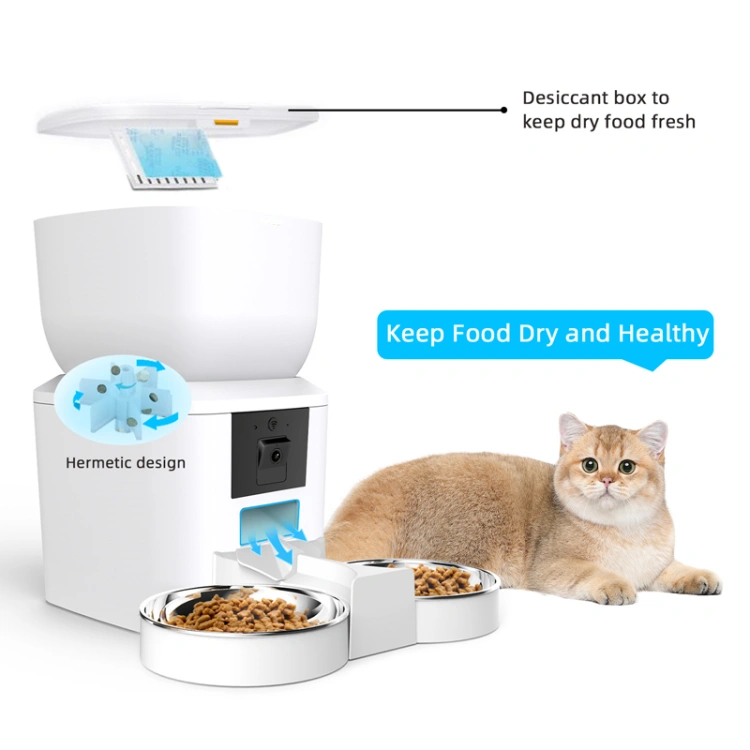 Petrust®️ QQ029 1080P Camera WiFi Pet Feeder Detailed Image5 Petrust®️ QQ029 Wifi Pet Feeder with Camera