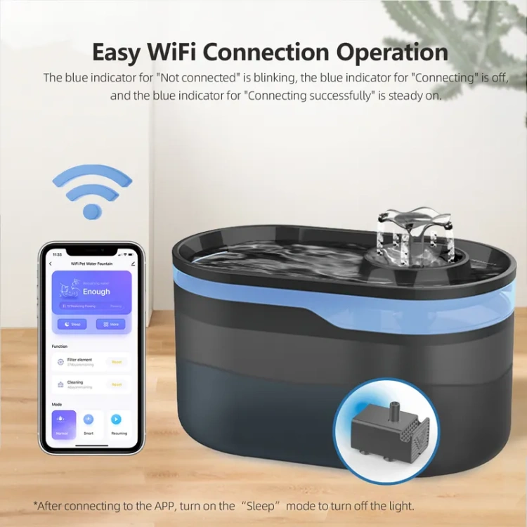 Petrust®️ WF116 Smart WiFi Pet Water Fountain Detailed Image5 Petrust®️ WF116 Smart WiFi Pet Water Fountain