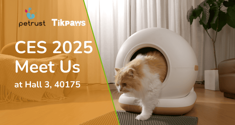 Tikpaws to Showcase New Pet Care Solutions at CES 2025 Petrust at Cat CES 2025: Revolutionizing Pet Care with Best Smart Solutions