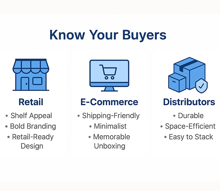 1. Know Your Buyers One Size Doesnt Fit All of 8 Expert Packaging Design Tips to Boost B2B Smart Pet Product Sales Packaging Design Tips for Pet Products – Know Your Buyers for Retail, E-Commerce, and Distribution Success.