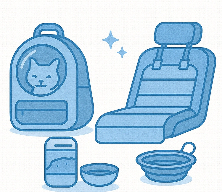 Pet Business Ideas 9 Travel Gear for Pets of 15 Profitable Pet Business Ideas You Can Start in 2025 Travel-friendly gear for cats and dogs—perfect pet business ideas for mobile pet parents