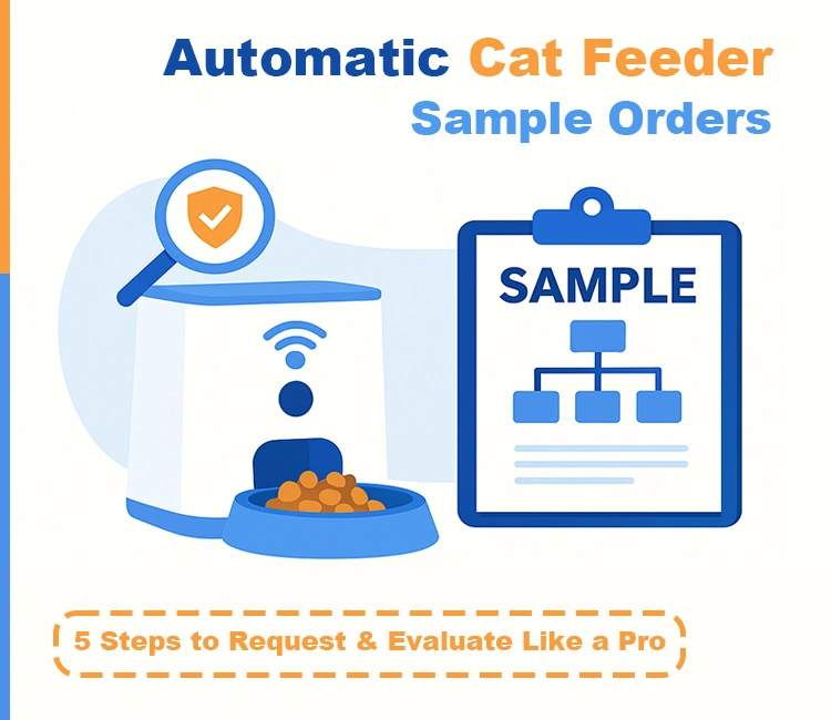 1 Automatic Cat Feeder Sample Orders 5 Steps to Request Evaluate Like a Pro of Automatic Cat Feeder Sample Orders: 5 Steps to Request & Evaluate Like a Pro Automatic Cat Feeder Sample ordering process with step-by-step evaluation tips