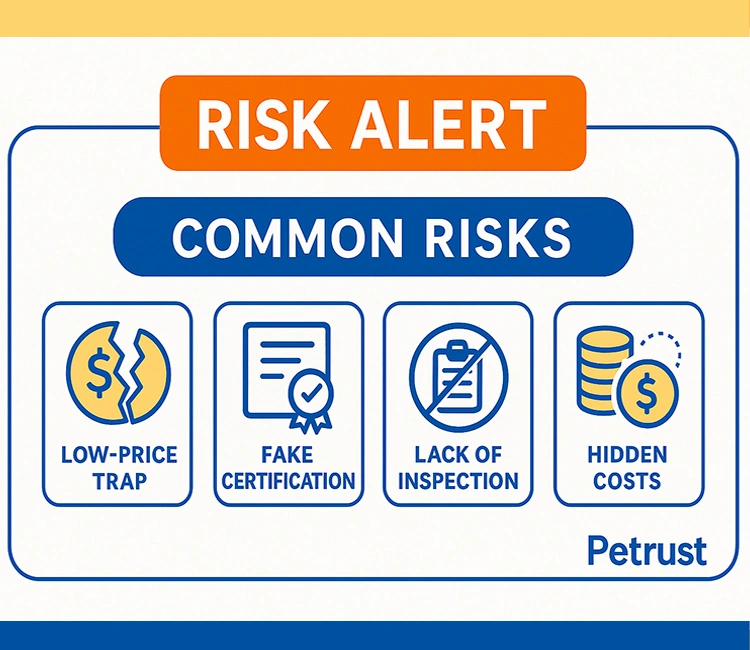11 Step 9 – Avoid Common Import Pitfalls When You Import Automatic Pet Feeder from China of How to Safely & Profitably Import Automatic Pet Feeder from China 2025 Common import risks to watch when you Import Automatic Pet Feeder from China including hidden costs and fake certifications.