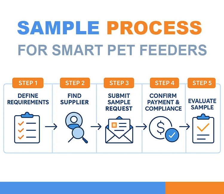 2 Step by Step Guide to Requesting Your First Automatic Cat Feeder Sample of Automatic Cat Feeder Sample Orders: 5 Steps to Request & Evaluate Like a Pro Step-by-step process to request Automatic Cat Feeder Sample from suppliers