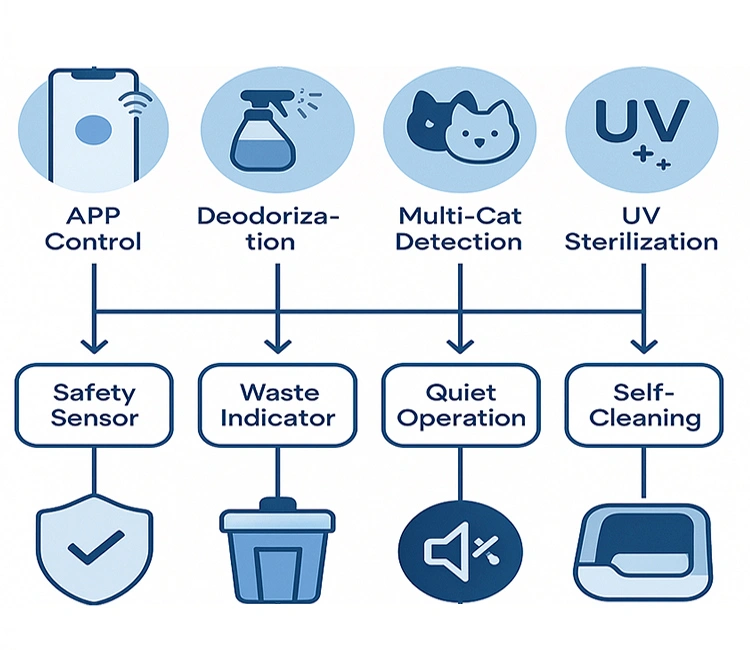 3 Define Your Product Specs Key Features of The Ultimate Guide to Import Smart Cat Litter Box from China 2025 Define product specs before you import smart cat litter box from China.