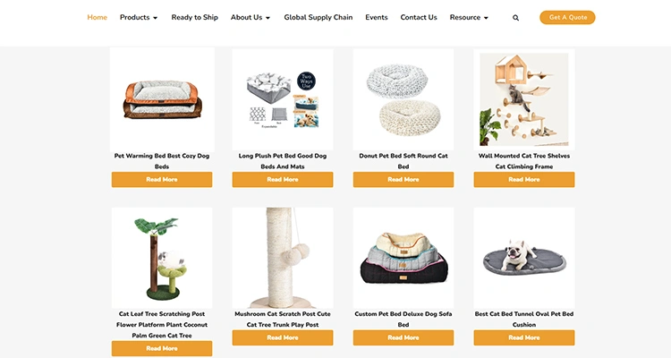 2 Top 10 Best Pet Product Manufacturers in China Petstar of Top 10 Best Pet Product Manufacturers in China Pet beds and cat trees by Petstar, a major pet product manufacturer in China