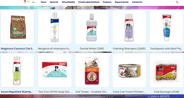 7 Top 10 Best Pet Product Manufacturers in China 7.Qingdao Magic Pet Products Co. Ltd of Top 10 Best Pet Product Manufacturers in China Pet care consumables by one of the leading pet product manufacturers in China