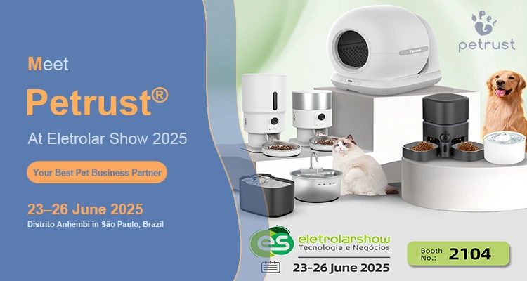 Petrust apresenta soluções inteligentes para pets na Eletrolar Show 2025 em São Paulo