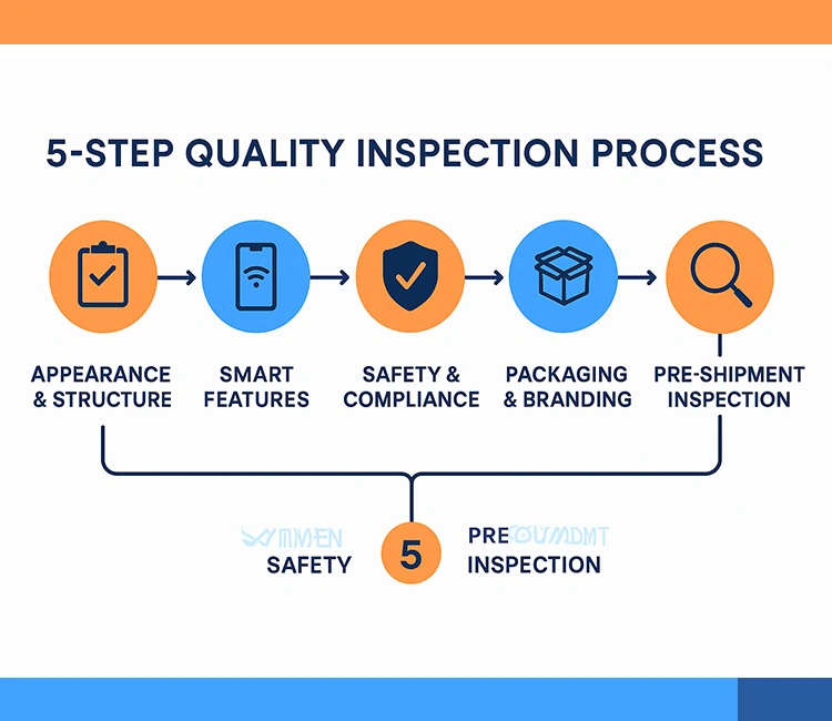 2 Complete Inspection Process of Pet Water Fountain Quality Inspection Made Easy: Your 2025 OEM Pre-Shipment QC Guide 5-Step Pet Water Fountain Quality Inspection Process for Reliable Exports