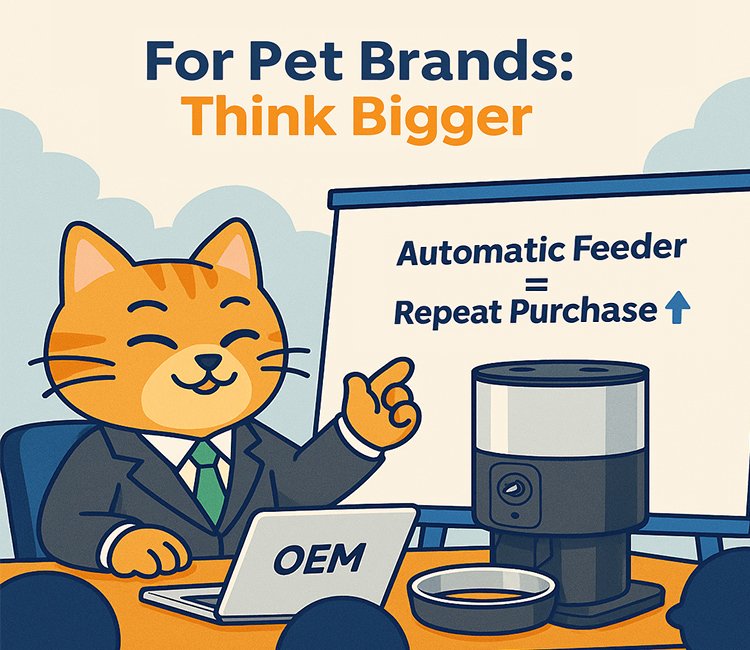 4 For Pet Brands Think Bigger of Cat Food Dispenser vs Automatic Feeder – Which is Better | Luna’s Feeder Diaries Cat Food Dispenser vs Automatic Feeder business insight for pet brands highlighting repeat purchase potential