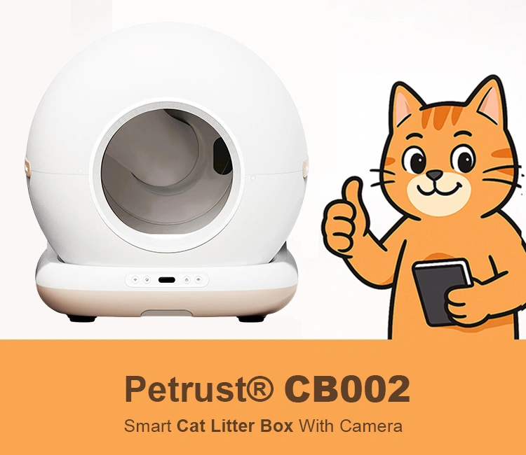 7 Petrust® CB002 Smart Cat Litter Box with Camera of Luna’s Litter Talks: Why I Pee Outside the Litter Box (and How You Can Help Me Stop) Petrust CB002 Smart Litter Box Helps Cats Who Pee Outside the Litter Box