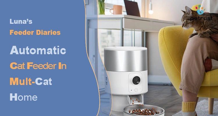 Luna’s Feeder Diaries Guide to Using an Automatic Cat Feeder in Multi-Cat Homes