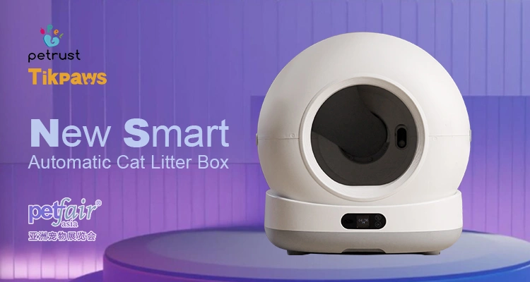 Smart Automatic Self Cleaning Cat Litter Boxes by Petrust® Pet Fair Asia 2025: Petrust® Showcases Latest Smart Pet Care Innovations in Shanghai