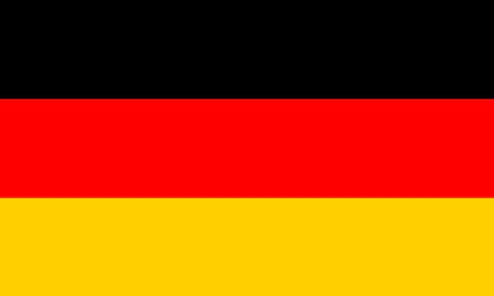Germany of Smart Pet Product Manufacturers The flag of Germany, a horizontal tricolor of black, red, and gold, used in content related to Smart Pet Product Manufacturers & Suppliers in Germany.