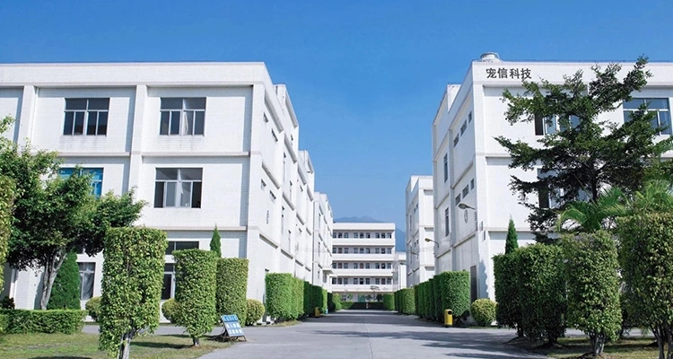 The modern industrial campus and factory headquarters of a top-tier OEM&ODM Smart Pet Products Manufacturer located in Huizhou.